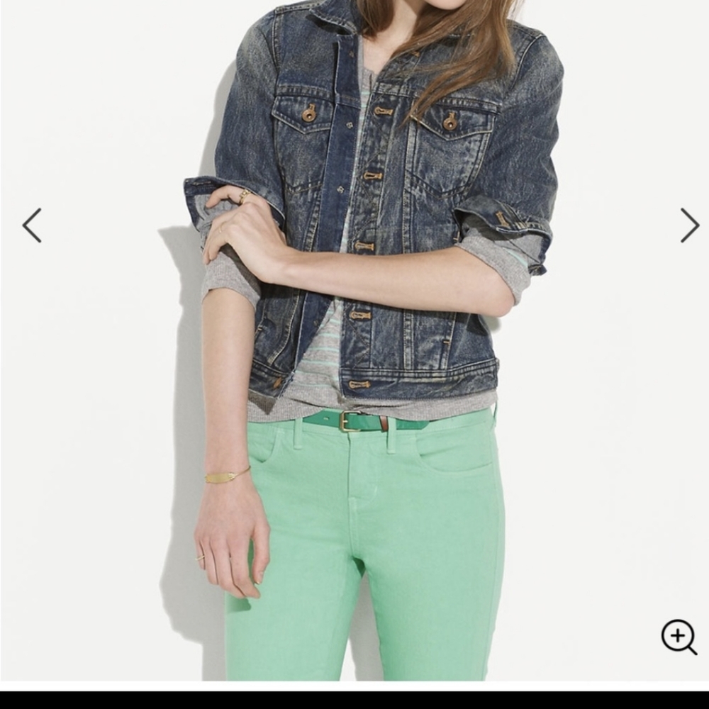 MADEWELL Storm Cloud Denim Jean Jacket M